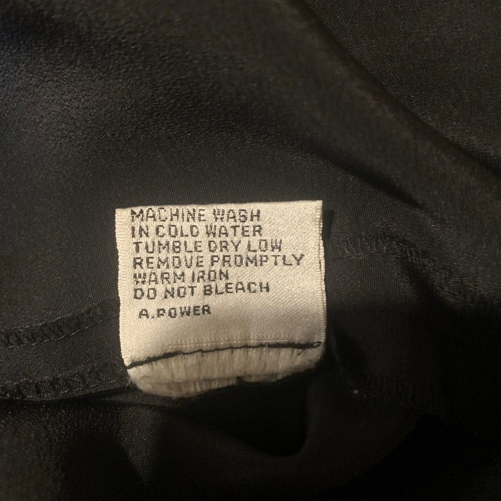 Kasper Black Blouse sz 8 - Picture 6 of 7